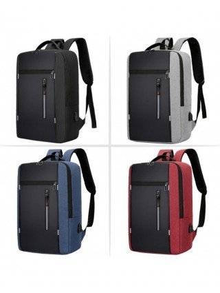 Waterproof Business Backpack Men USB School Backpacks 15.6 Inch