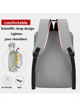 Waterproof Business Backpack Men USB School Backpacks 15.6 Inch