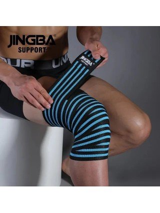 1 Pc Adjustable Elastic Knee Wraps Support for Weightlifting
