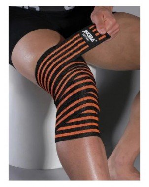 1 Pc Adjustable Elastic Knee Wraps Support for Weightlifting