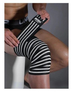 1 Pc Adjustable Elastic Knee Wraps Support for Weightlifting