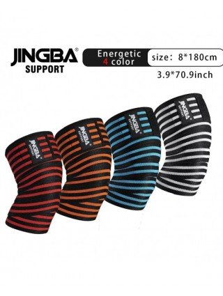 1 Pc Adjustable Elastic Knee Wraps Support for Weightlifting