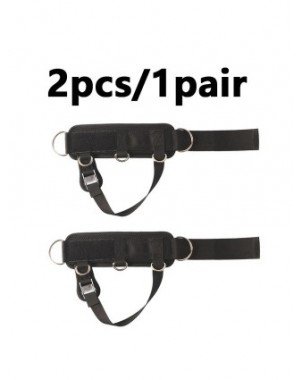 New Pedal Ankle Straps Double D-Ring Adjustable Ankle Support