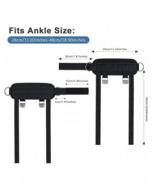 New Pedal Ankle Straps Double D-Ring Adjustable Ankle Support