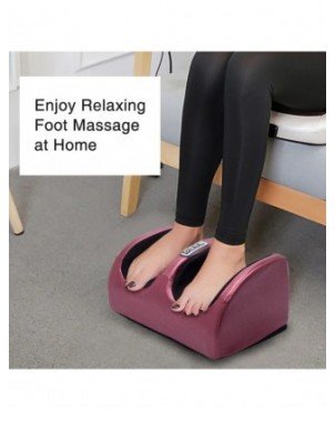 Electric Foot Massager Heating Therapy Hot Compression Shiatsu