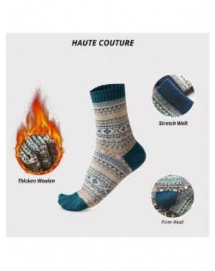 HSS Brand 5 Pairs Winter Men's Socks Thicken Sheep's Wool Socks