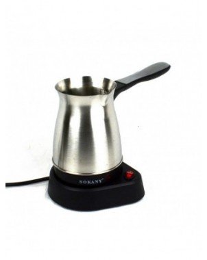 220V 5 Cup Electric Turkish Greek Coffee Maker Stainless Steel