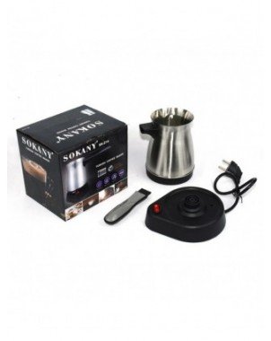 220V 5 Cup Electric Turkish Greek Coffee Maker Stainless Steel