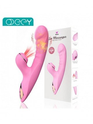 14 Modes Clit Sucker Rabbit Vibrator Dildo G Spot Sucking