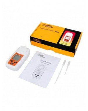 SMARTSENSOR LCD Digital Refractometer Brix Meter Fruit Juice