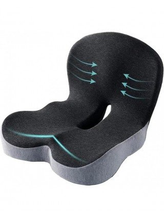 Memory Foam Cushion Interior Accessories Pillow Car Seat Waist