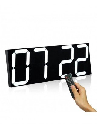 Remote control clock wall living room with modern simple