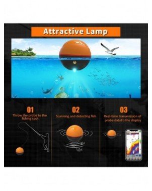 Erchang F68 WIFI Fish Finder 100M Wireless Fishing Sounder Echo