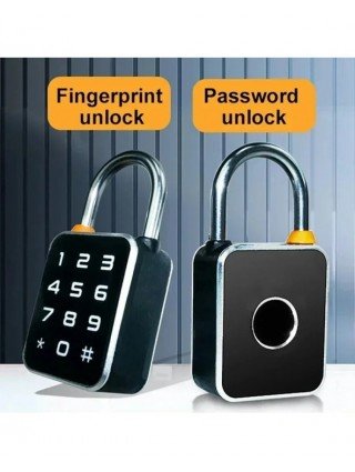 3 In 1 Tuya APP Fingerprint Password Combination Padlock Mini
