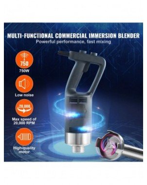 SucceBuy 16" Commercial Immersion Blender Heavy Duty Hand Mixer