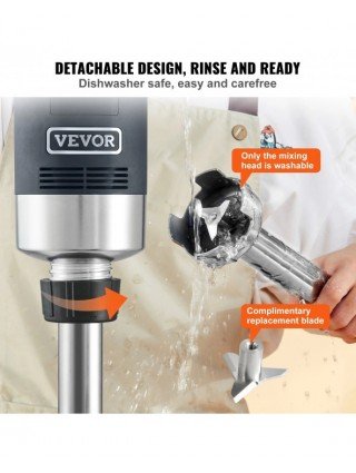 SucceBuy 16" Commercial Immersion Blender Heavy Duty Hand Mixer
