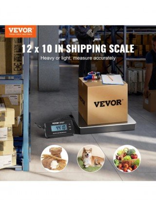 440lbs Digital Shipping Scale with Timer Tare Function HD LCD