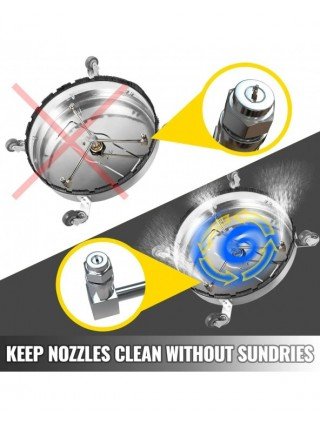 Surface Cleaner 18 inch Flat Surface Cleaner for Pressure