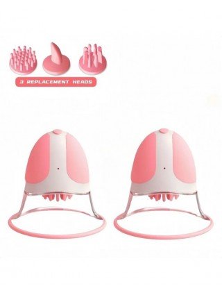 Breast Enhancement Sucking Vibrator Rotating Vacuum Pump Bra