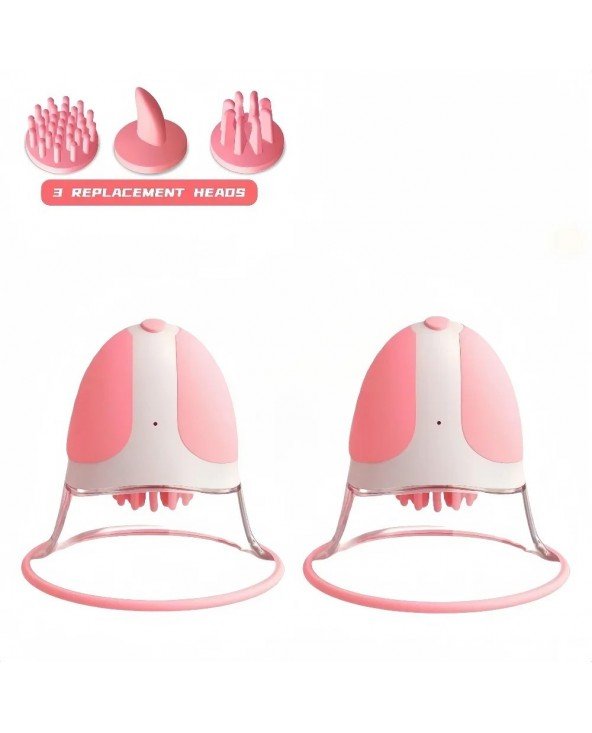 Breast Enhancement Sucking Vibrator Rotating Vacuum Pump Bra