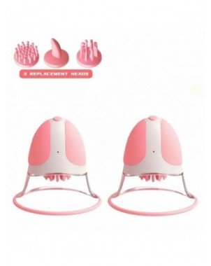 Breast Enhancement Sucking Vibrator Rotating Vacuum Pump Bra