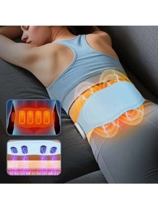 Electric Abdominal Massager Belt Waist Toning Sculptor with