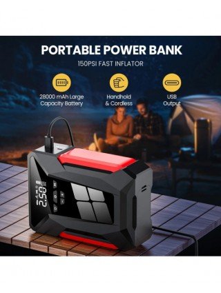 28000mAh Car Automotive Emergency Power Jump Starter