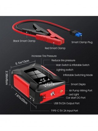 28000mAh Car Automotive Emergency Power Jump Starter