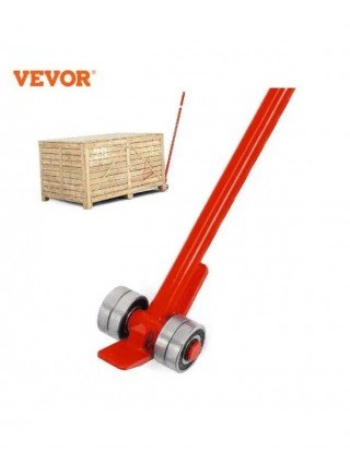 5-6FT Pry Lever Bar 6600LBS Labor-saving Durable Wheels Tilt