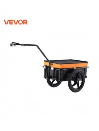 88 lbs Bike Cargo Trailer Bicycle Wagon Cart Foldable Storage
