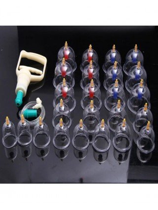 12or24 Pieces Suction Cups Massage Vacuum Cupping Body Massager
