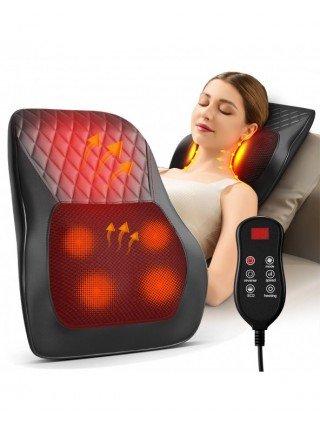Electric Massage Neck Pillow Shiatsu Head 3 Speed Adjustment