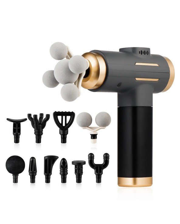 11-IN-1 Electric Massage Gun 99 Level Powerful Fascia Gun