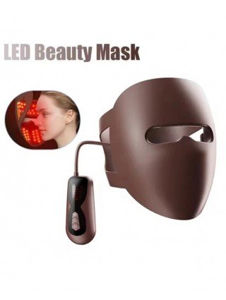 4 Color Light Facial Led Mask Red Light Therapy 320 Beads Face