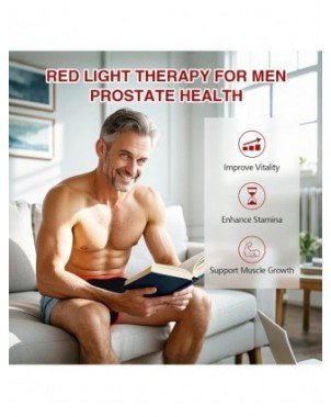 LED Red Light Therapy for Male Wellness Prostate Therapy