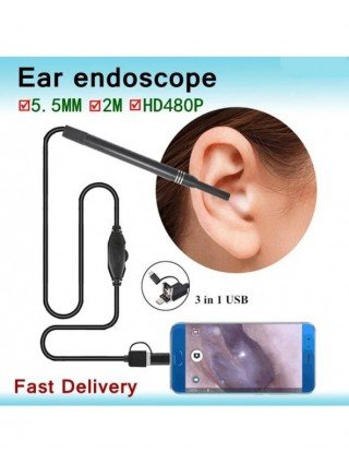 USB HD Mini Camera Electronic Ear Spoon Endoscope Cleaner