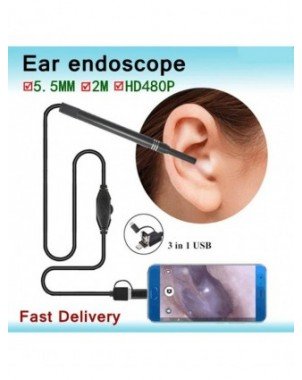 USB HD Mini Camera Electronic Ear Spoon Endoscope Cleaner