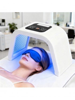 7 Colors PDT Photon Light Therapy LED Face Mask, 287 LEDs Skin