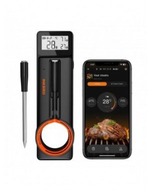 WiFi Meat Thermometer, 5mm Ultra Thin Probe, Bluetooth 5.4, 26