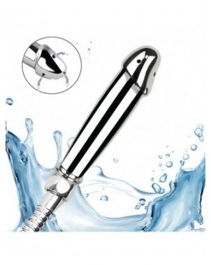Stainless Steel Dildo Enema Plug Medical Grade Anal Cleaner