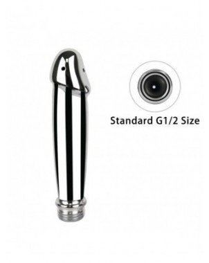 Stainless Steel Dildo Enema Plug Medical Grade Anal Cleaner