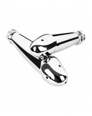 Stainless Steel Dildo Enema Plug Medical Grade Anal Cleaner
