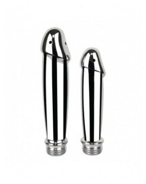 Stainless Steel Dildo Enema Plug Medical Grade Anal Cleaner