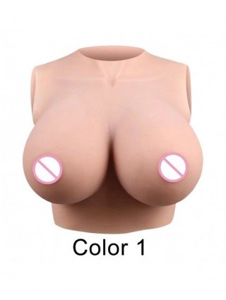 U-Charmmore H Cup Silicone Breast Forms Breastplate Fake Boobs