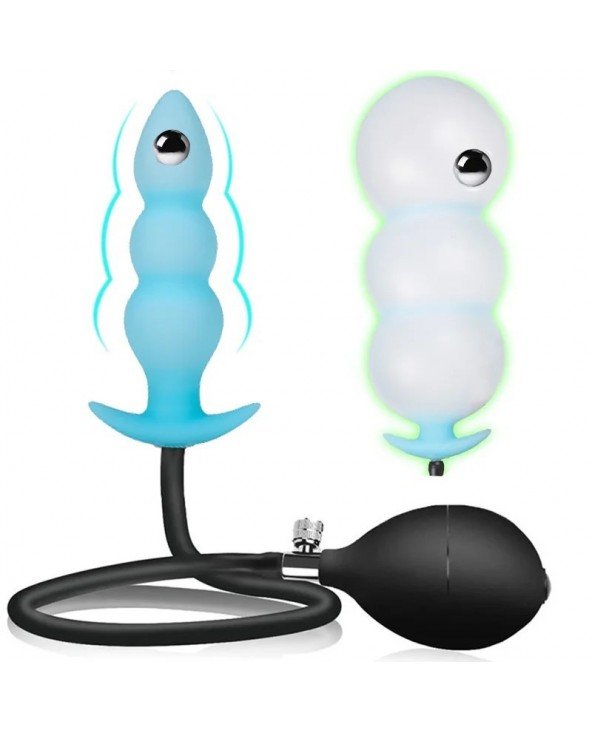 Inflatable Anal Plug Dildo Prostate Massage Anal Ball Huge Butt