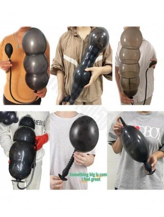 Inflatable Anal Plug Dildo Prostate Massage Anal Ball Huge Butt