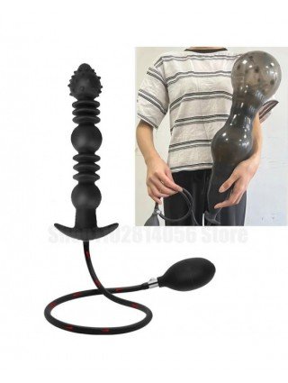 Inflatable Anal Plug Dildo Prostate Massage Anal Ball Huge Butt