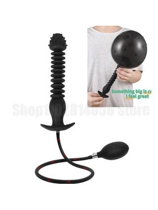 Inflatable Anal Plug Dildo Prostate Massage Anal Ball Huge Butt