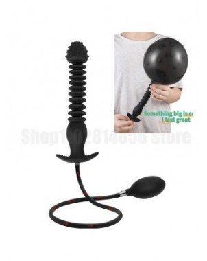 Inflatable Anal Plug Dildo Prostate Massage Anal Ball Huge Butt