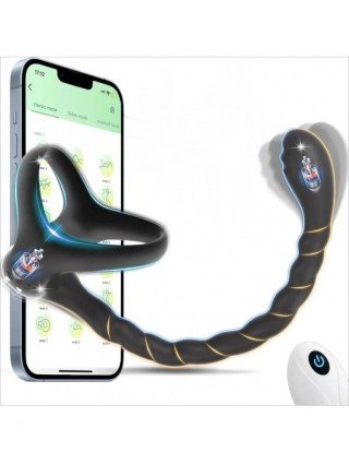 3 in 1 Anal Vibrator for Men Prostate Massager Male Vibrator